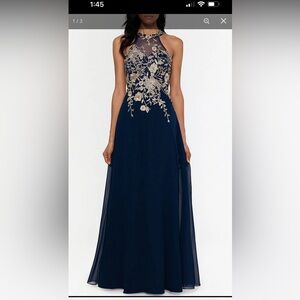 Navy formal dress